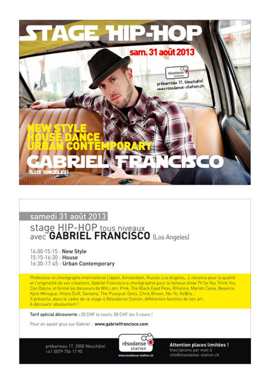 Flyer recto verso